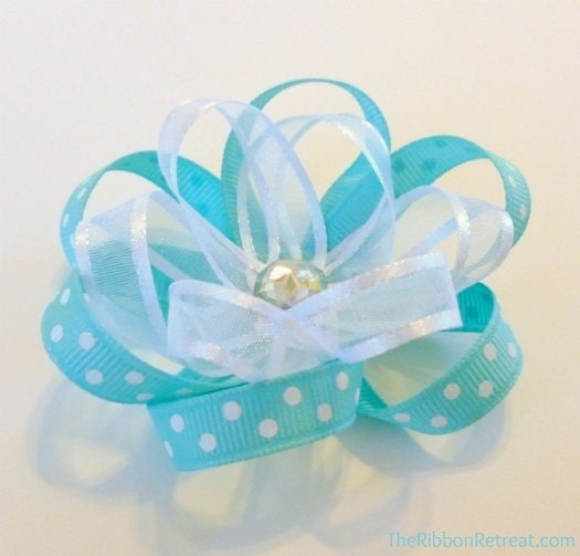 Ribbon Flower Bow