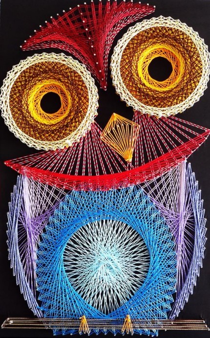 String Art Owl