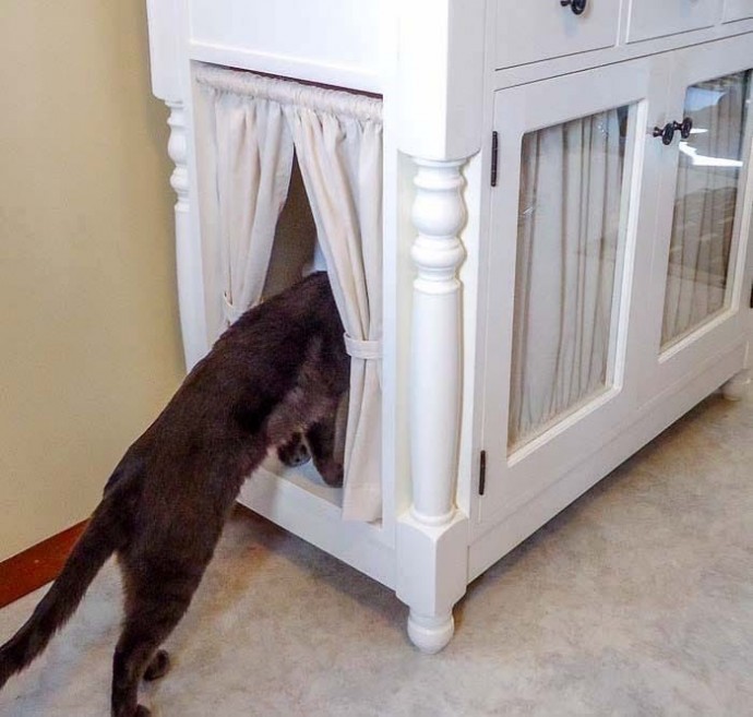 9 Clever Ways to Hide the Litter Box