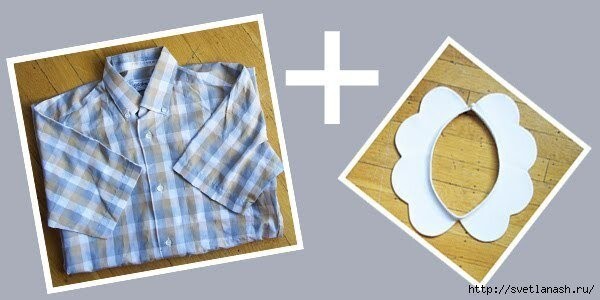 DIY: Scalloped Peter Pan Collar on a Button-Up