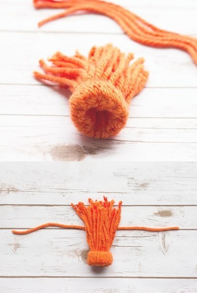 Mini Yarn Hats Ornaments