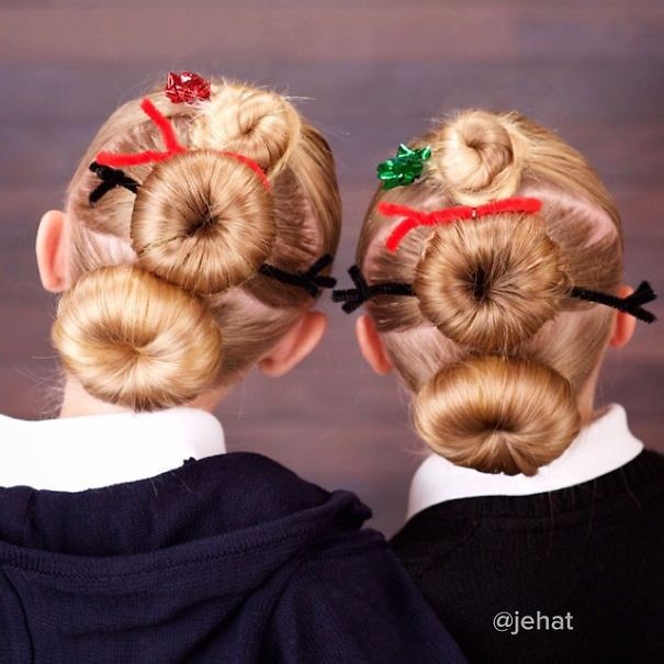 40 Most Creative Christmas Hairstyles Ever