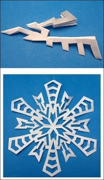 How to Make Easy Paper Snowflakes