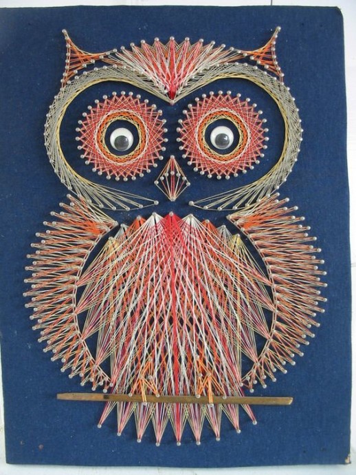 String Art Owl