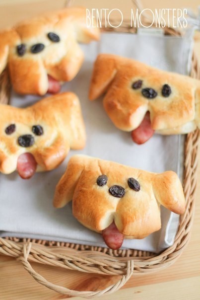 Doggy Sausage Bread Bun