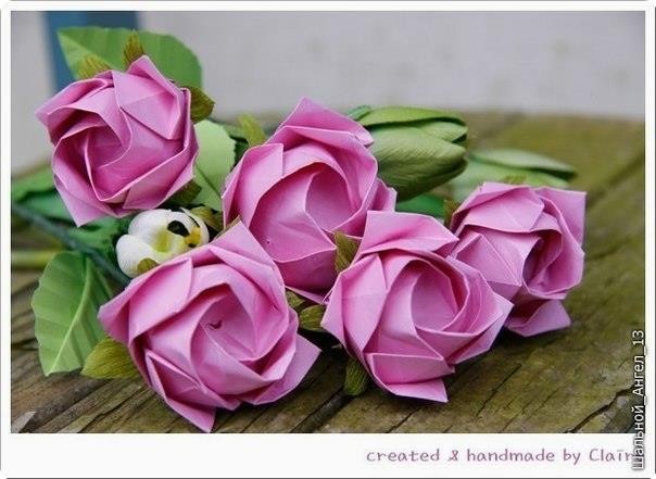 How to DIY Pretty Origami Rose