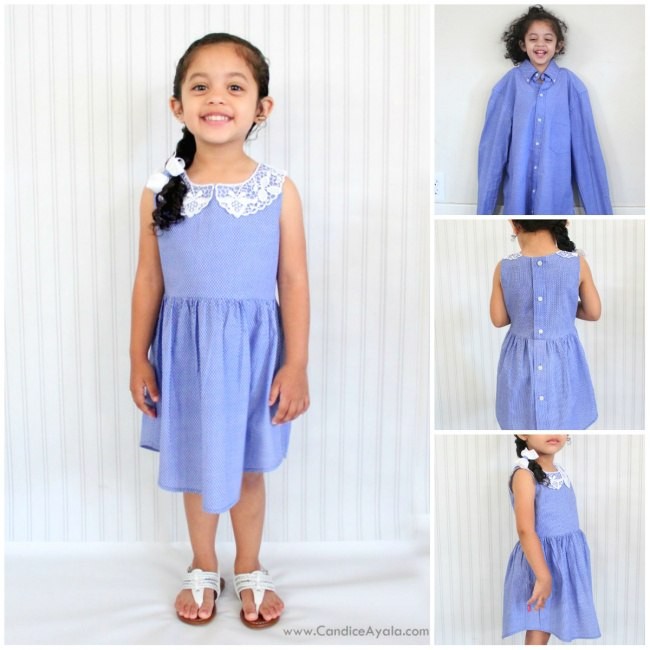 How to transform old shirts into adorable summer dresses for girls