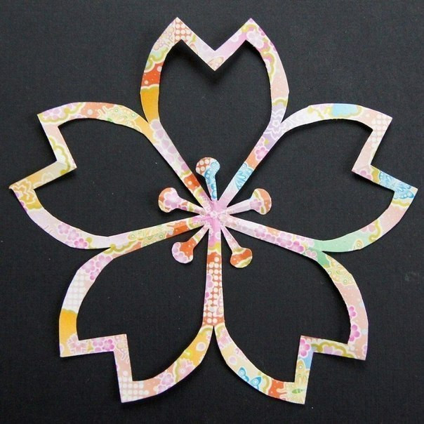 DIY Flower Paper Cutting