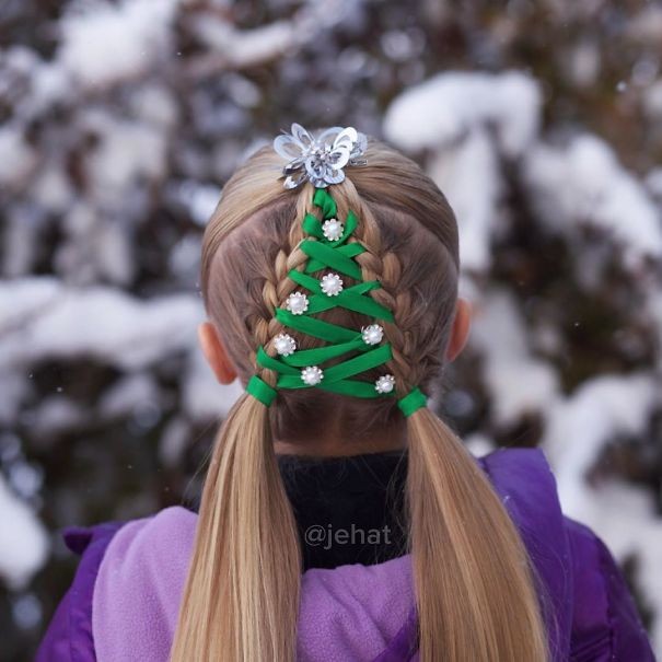 40 Most Creative Christmas Hairstyles Ever