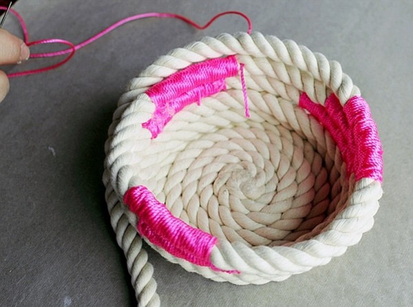 DIY Simple Rope Vase