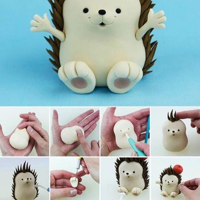 Make Cute Clay Animal Crafts