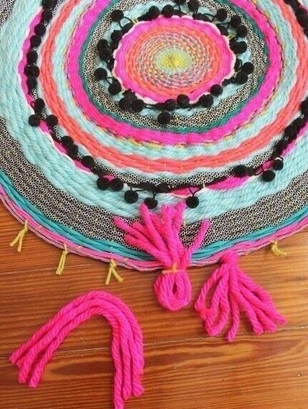 How to Make Woven Circle Mat