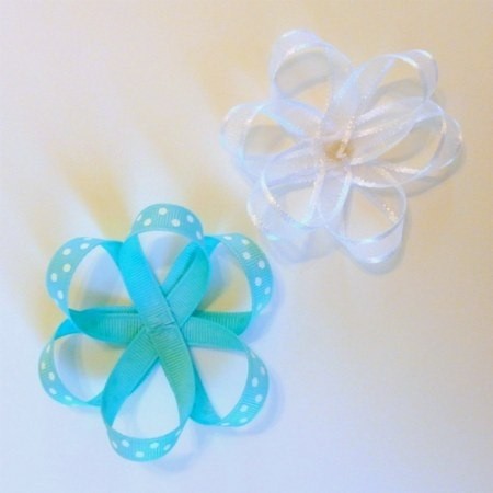 Ribbon Flower Bow