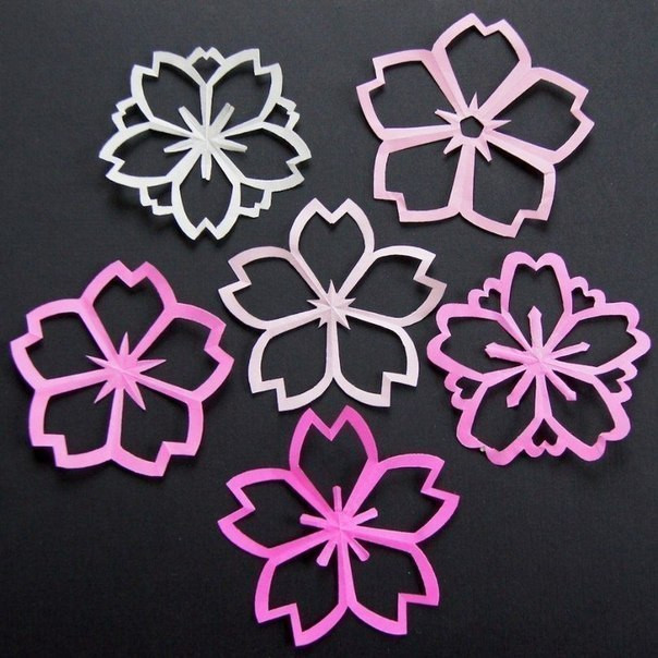 DIY Flower Paper Cutting