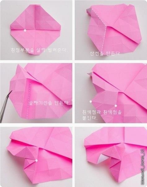 How to DIY Pretty Origami Rose