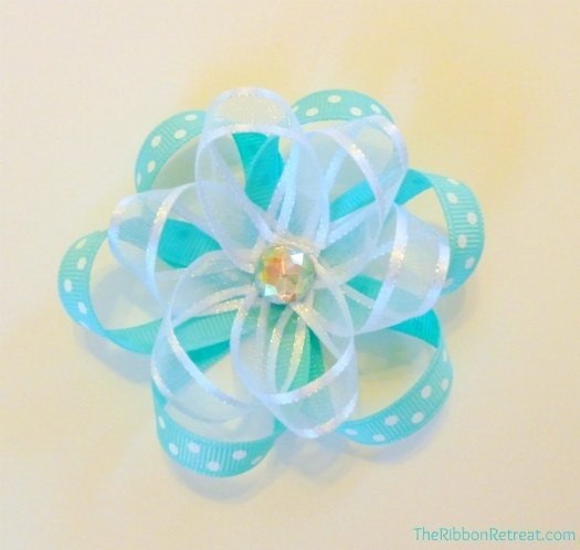 Ribbon Flower Bow