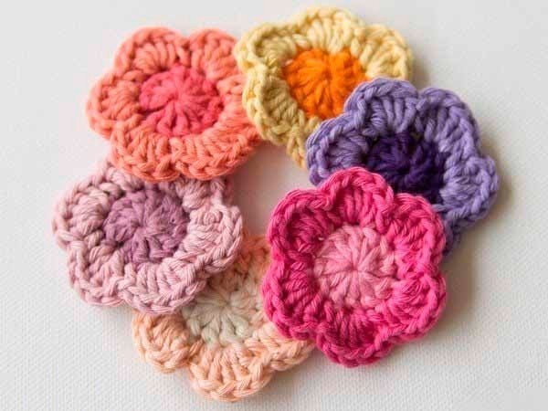 How To Make Crochet Flowers Step By Step