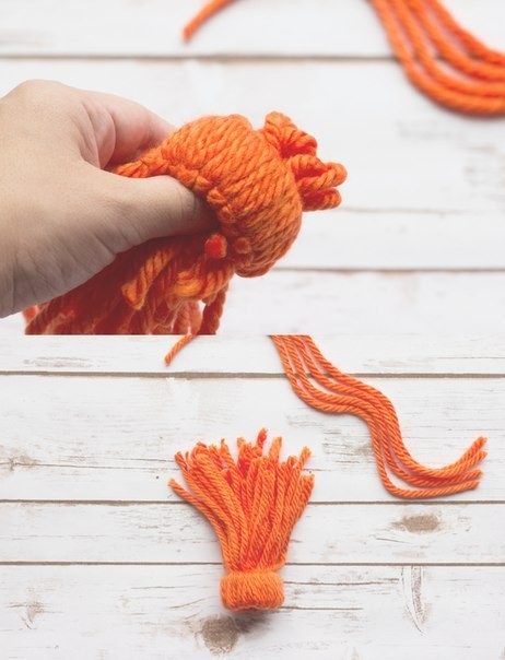 Mini Yarn Hats Ornaments