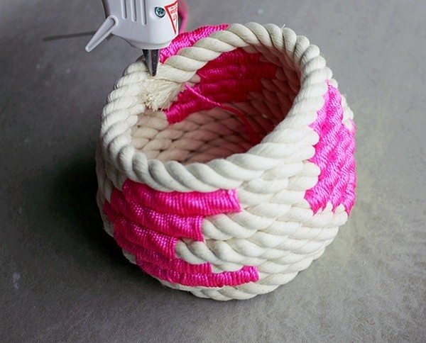 DIY Simple Rope Vase