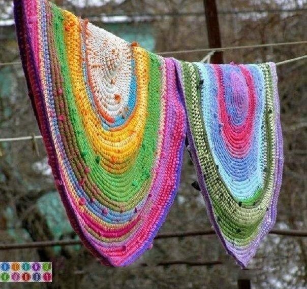 Wonderful DIY Crochet Rug From Old T-shirt