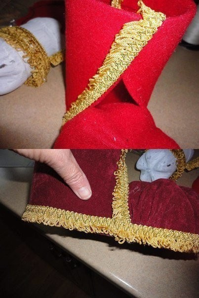 DIY Plastic Bottle Santa Boots Holder Tutorial