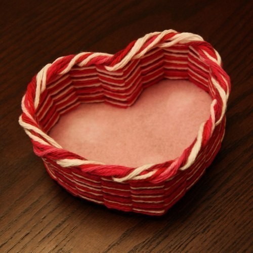 Heart-Shaped Basket Weaving Tutorial