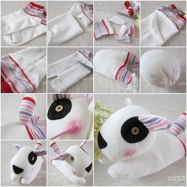 Super Cute DIY Sock Animals To Make